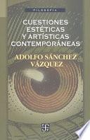 libro Cuestiones Estéticas Y Artísticas Contemporáneas